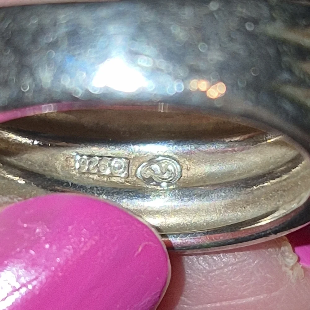 Elegant Sterling Silver 925 Band Ring